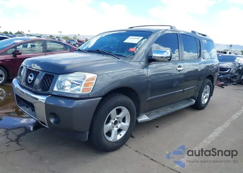 2004 Nissan Pathfinder Armada Se from USA, damaged, VIN 5N1AA08A34N746235
